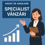 Angajăm Specialist Suport Vanzari